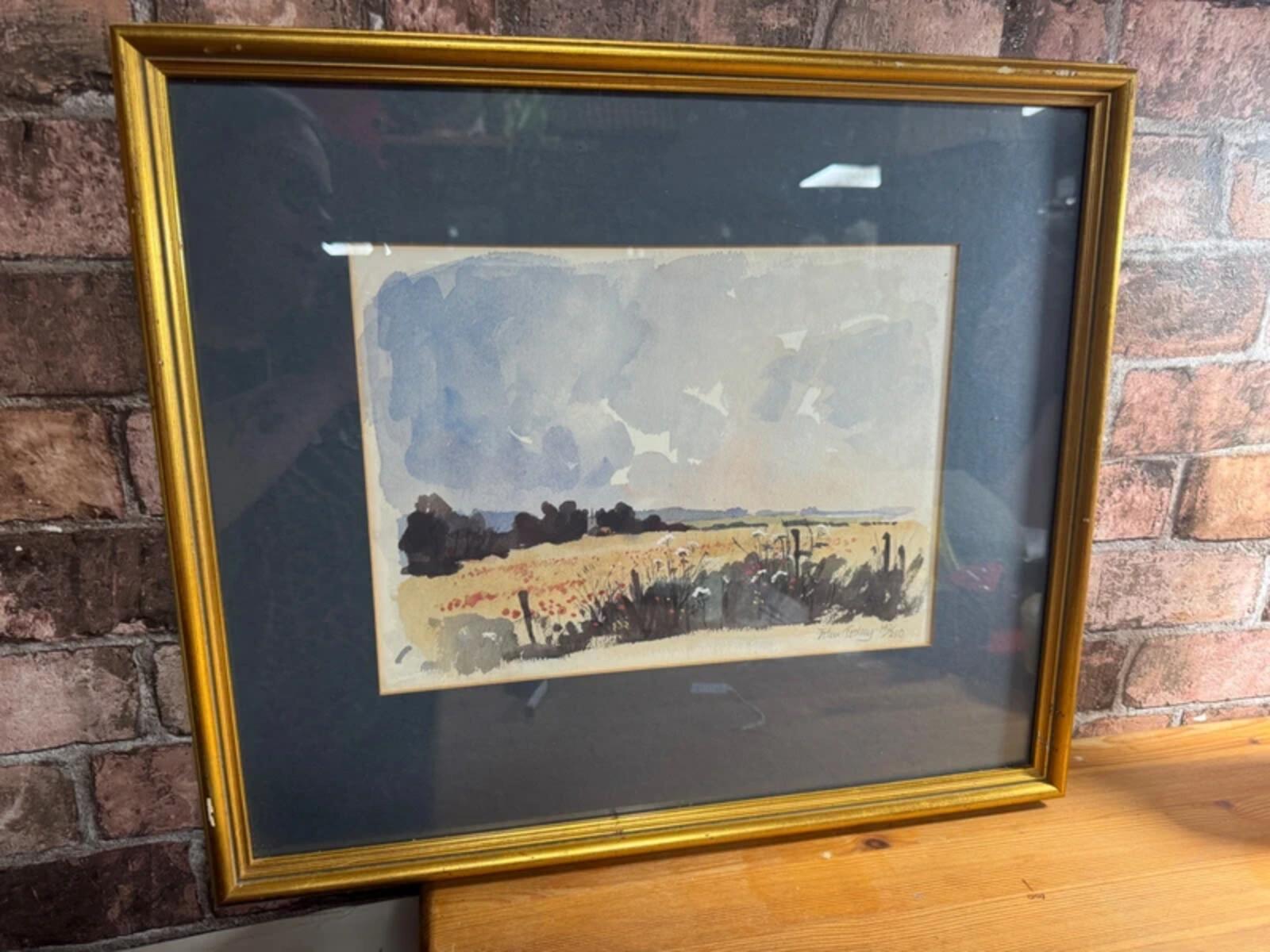 John Tooley Signed and Framed Watercolour