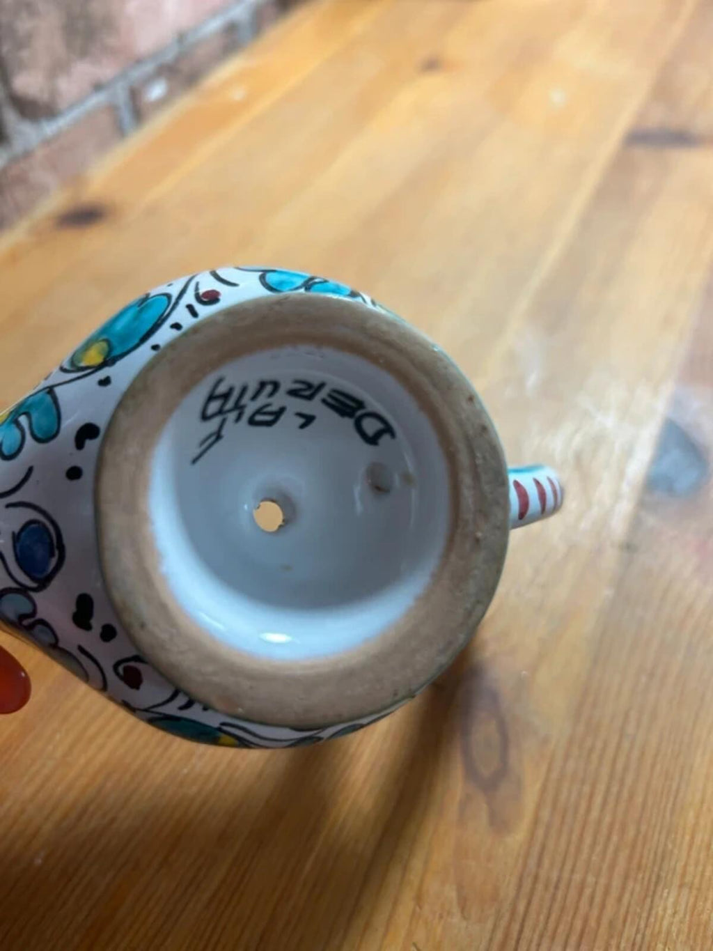 Portugese Ceramic Candle Holder