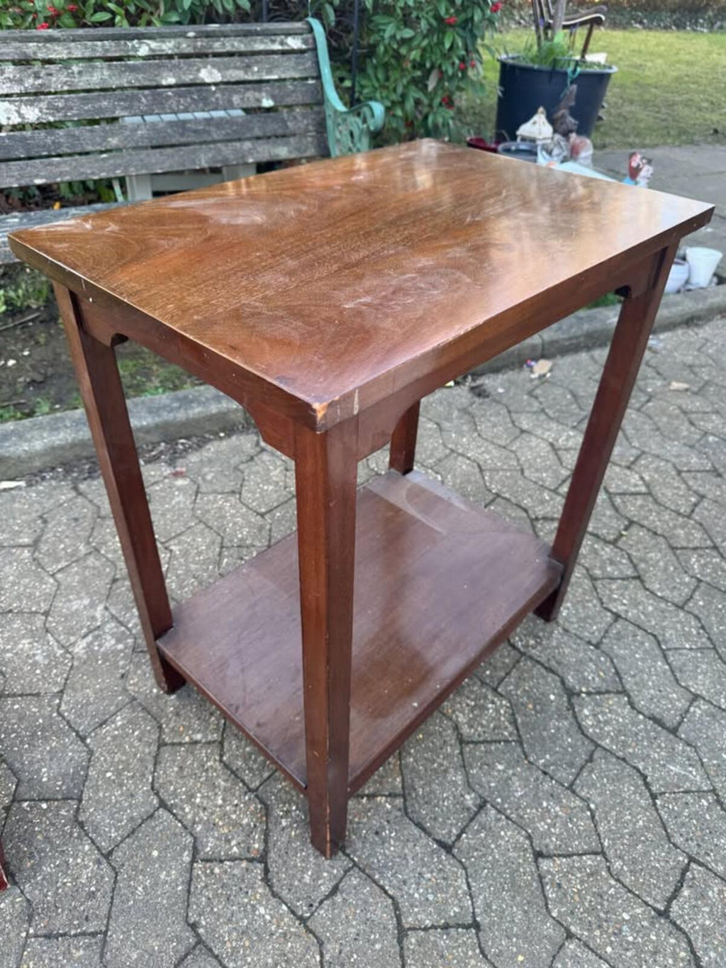 Antique Mahogany Side Table