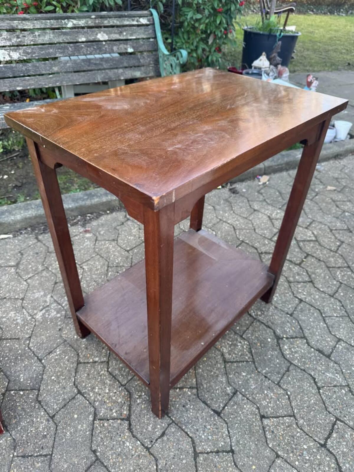 Antique Mahogany Side Table