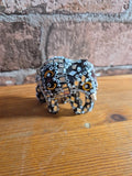 Sequin/mirrored elephant