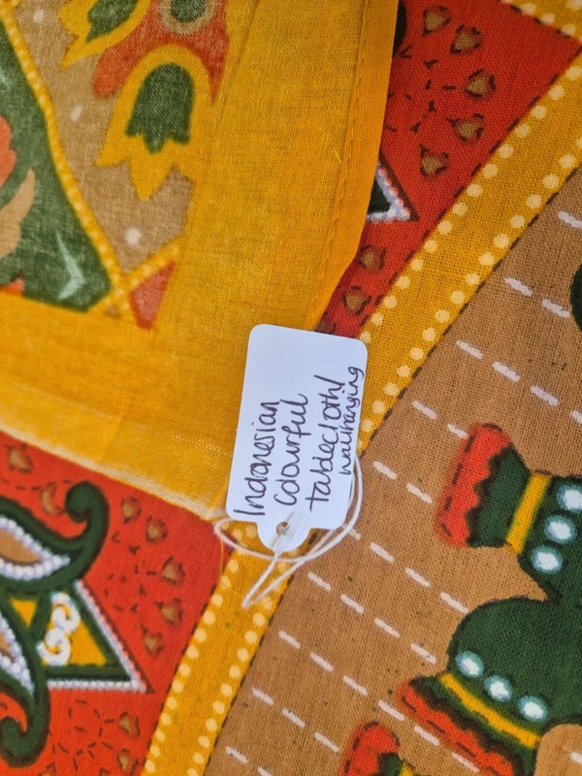 Indonesian tablecloth/wall hanging