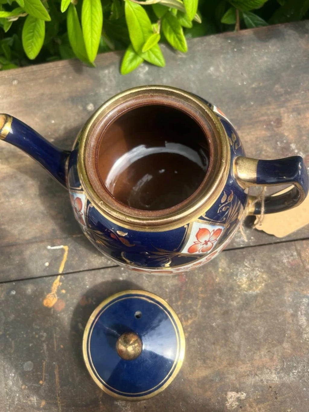 Vintage Sadler Burslam Patterned Teapot