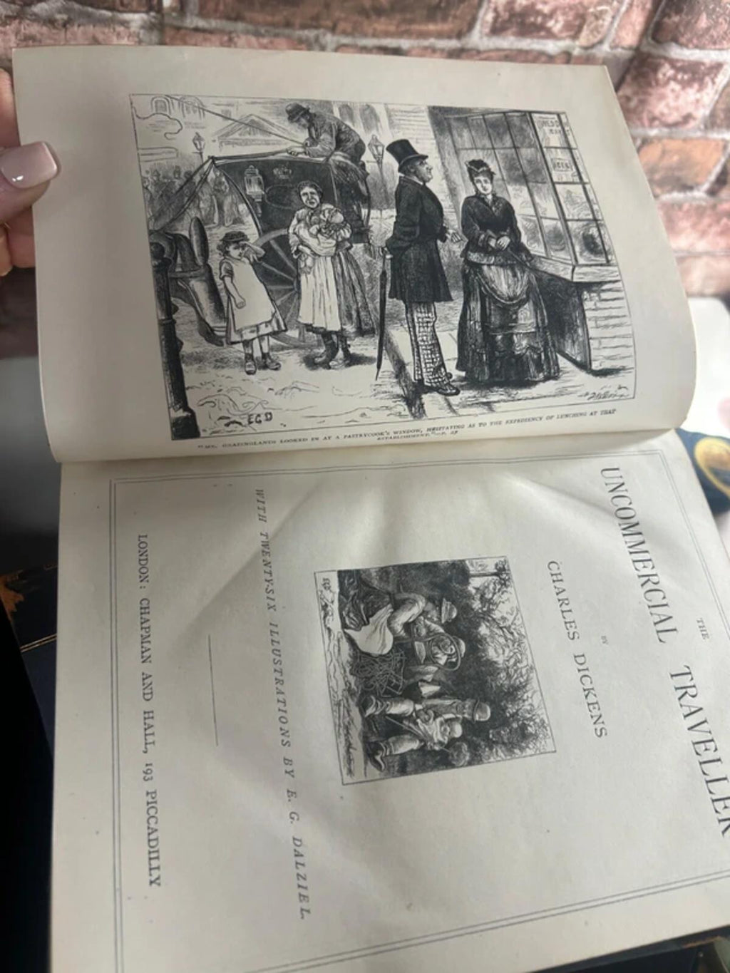 Dickens Works Late Victorian 10 Volume Book Set
