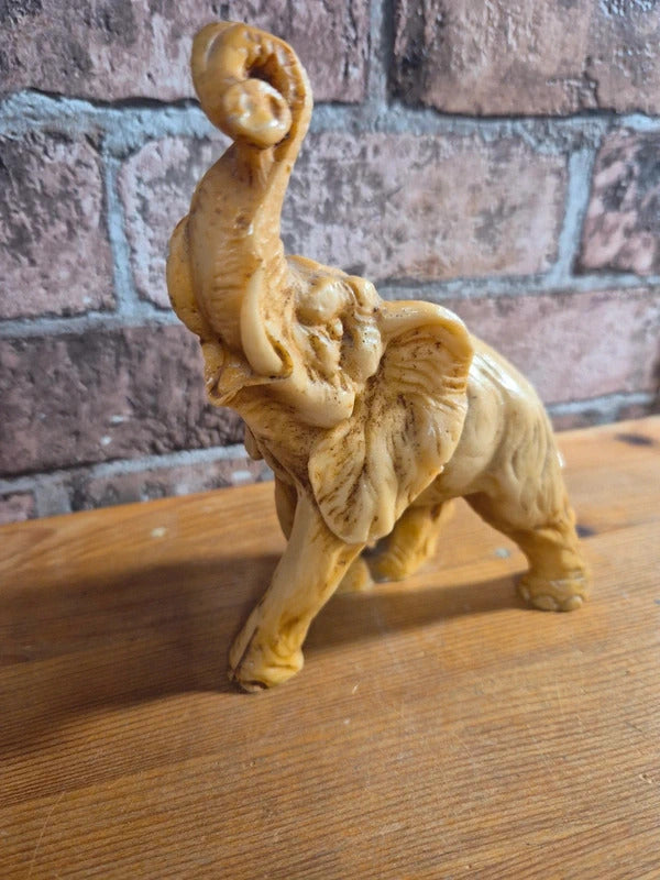 Resin elephant figure