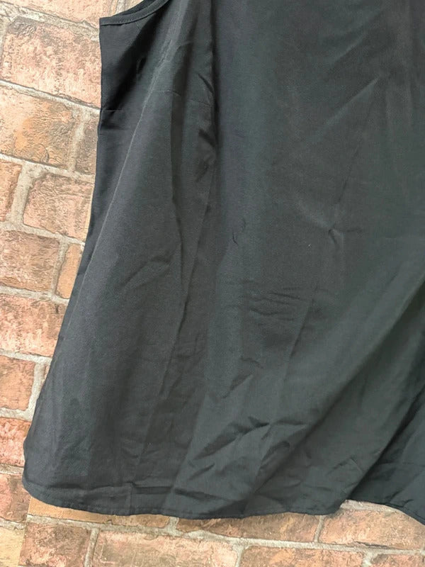 Black Strap Top - Size 20