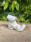 Old Foley James Kent Ltd Harmony Rose China Boot