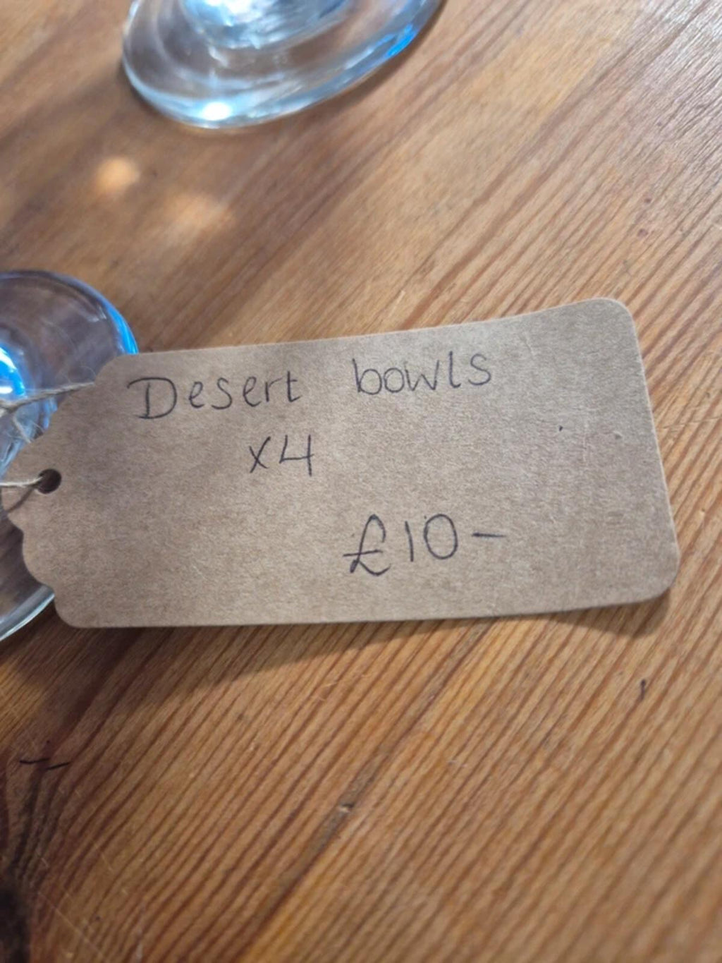 Set of 4 desert bowls