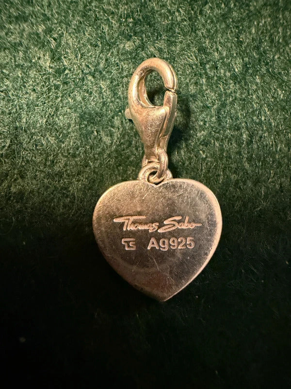Thomas Sabo Sterling Silver Heart Pendant - 1.1g