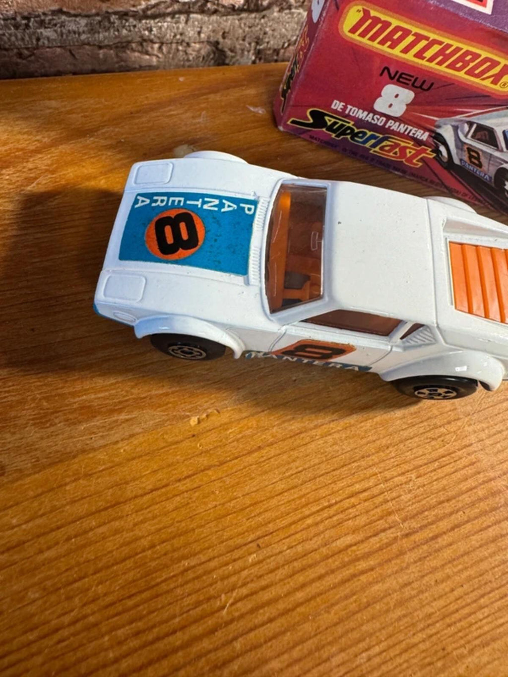 Matchbox Pantera No 8 Model Car - Boxed