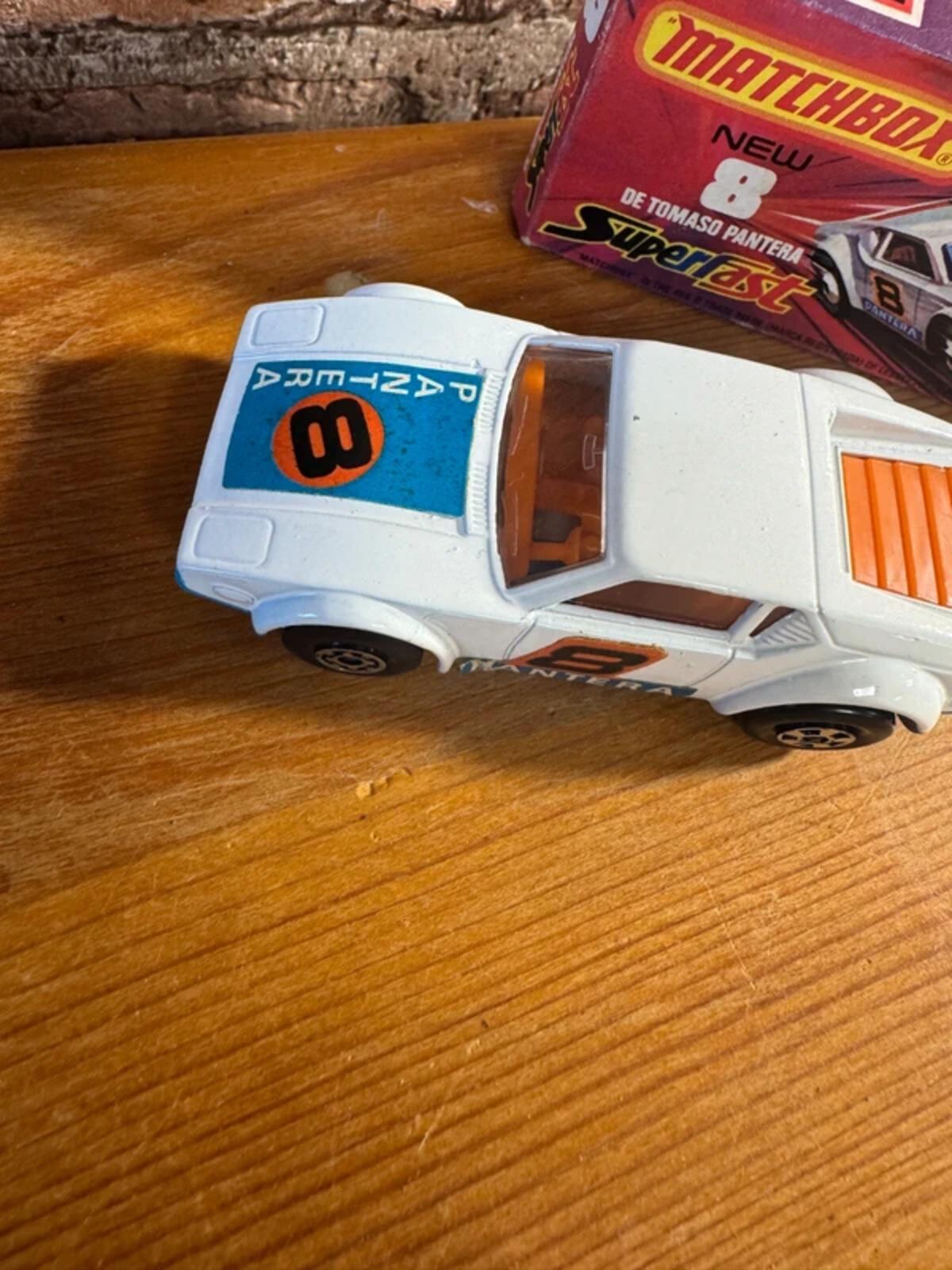 Matchbox Pantera No 8 Model Car - Boxed