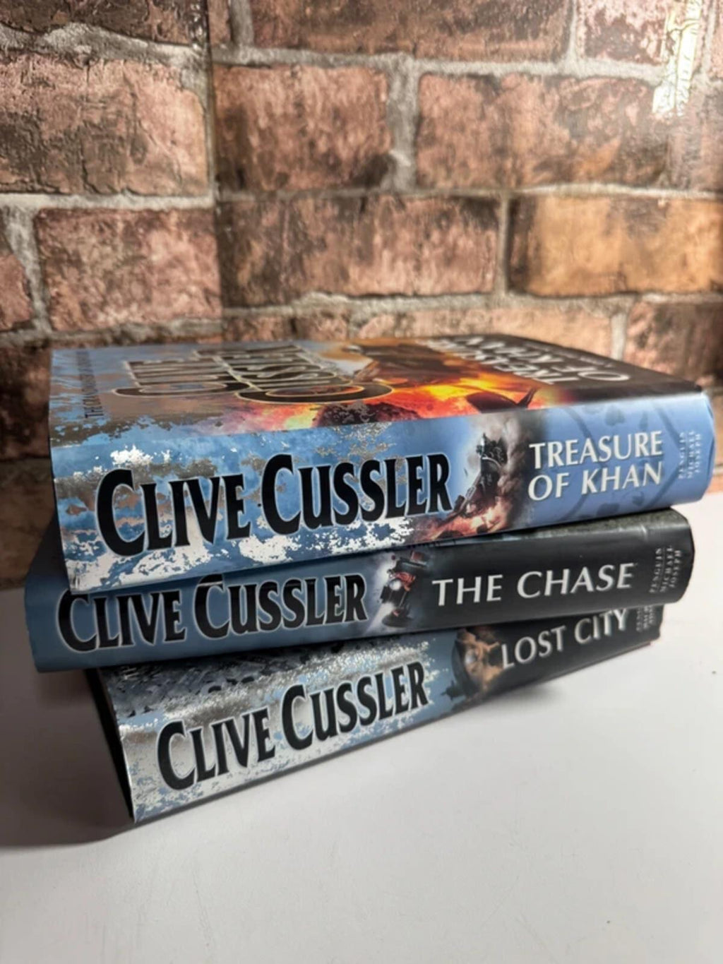 Clive Cussler Hardback Books x 3
