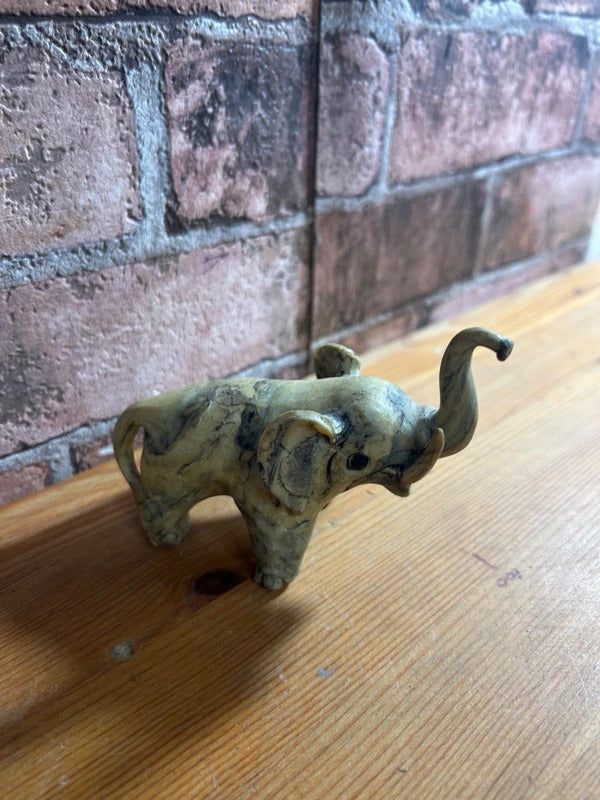 Oyster Shell Elephant Ornament