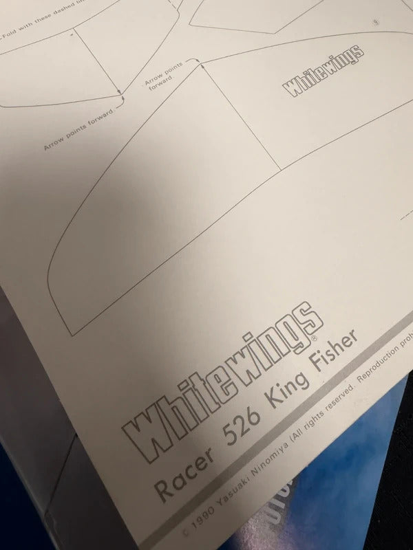 Whitewings Vintage JS Paper Airplane Models