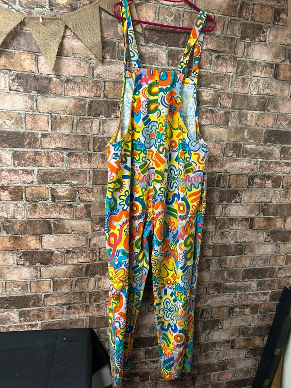 Lucy and Yak Artist Dungarees - Size 16
