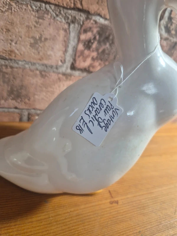 Vintage Pair of ceramic ducks