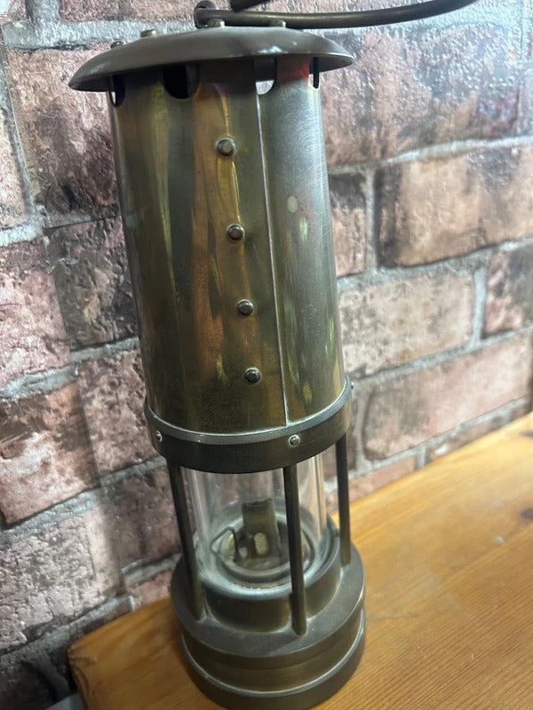 E.Thomas and Williams Cambrian Brass Miners Lamp