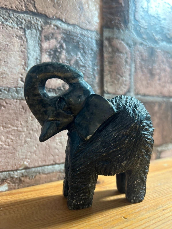 Alabaster Elephant Ornament